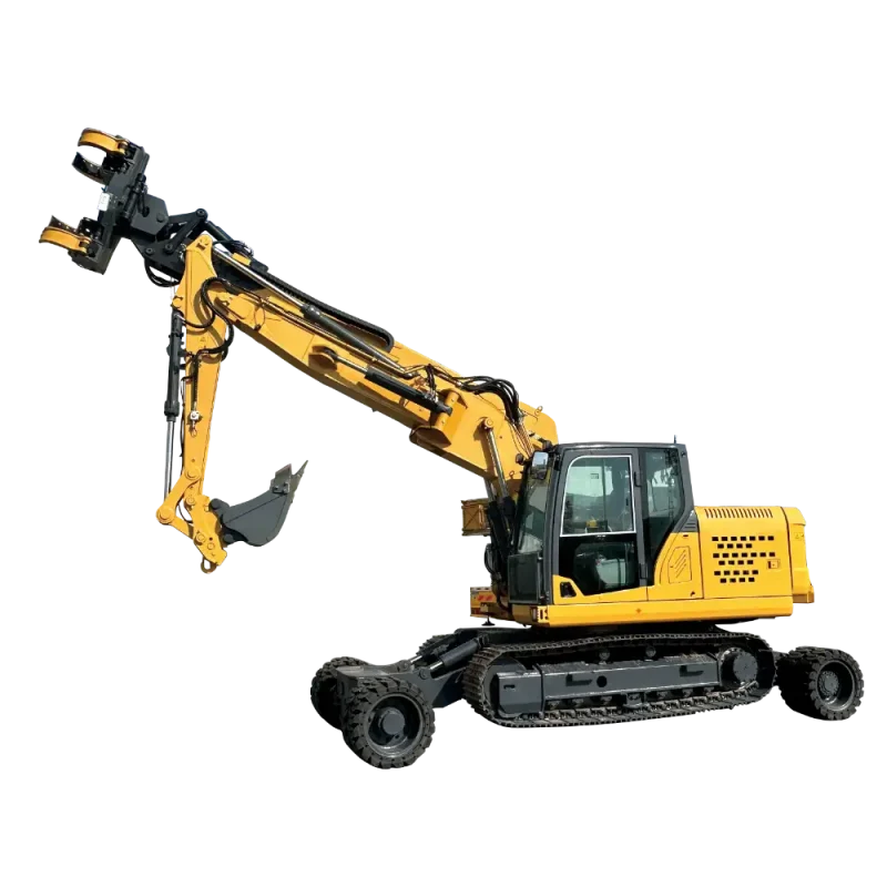 DZM06B excavation and pole erection machine