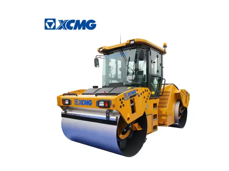 XCMG official XD133 13ton vibratory double drum road roller price for sale