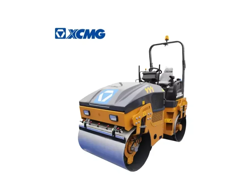 Road Mini Vibratory Roller XCMG 4 Ton Double Drum Road Roller Compactor XMR403